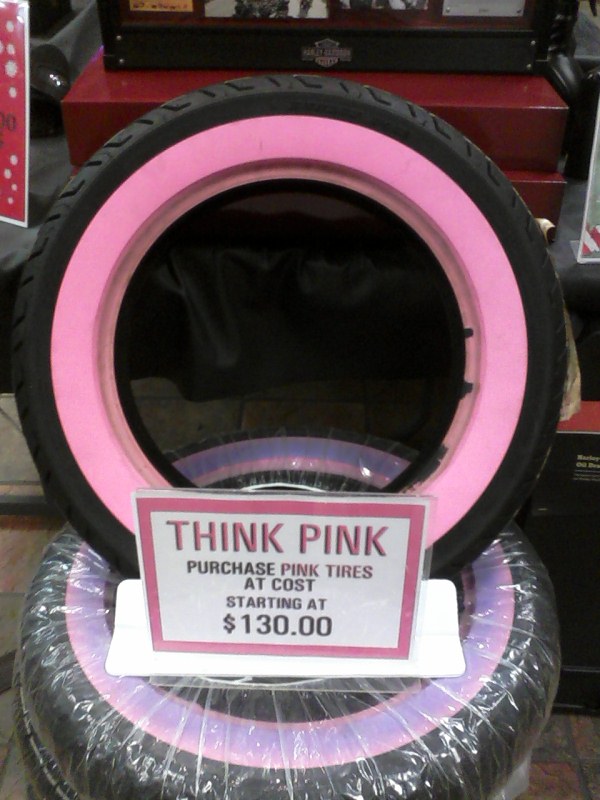 Pink tire 2