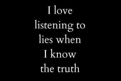 truth v lies