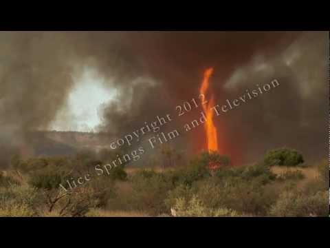 fire tornado Alice Springs 