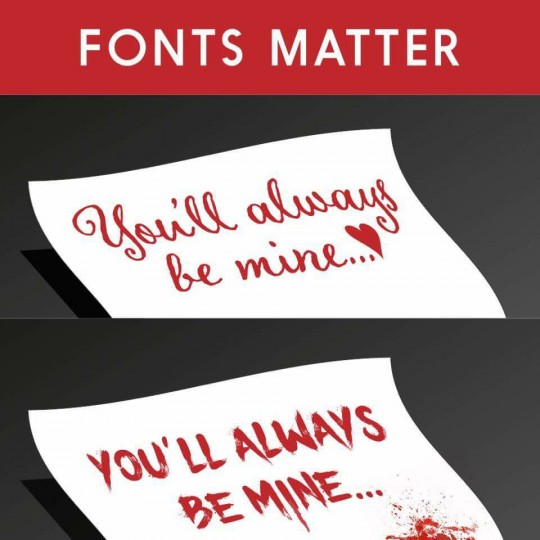 font matter