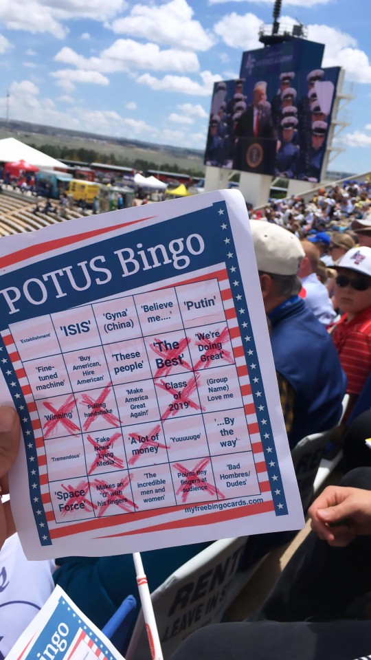 trump bingo