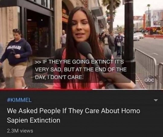 homo sapiens extinction