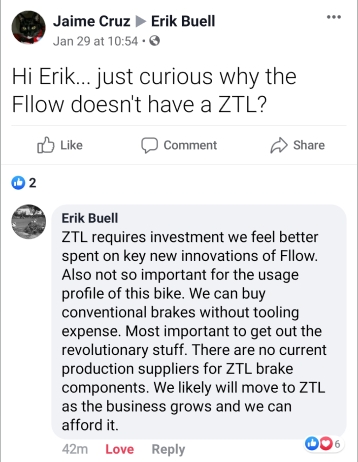Erik's response