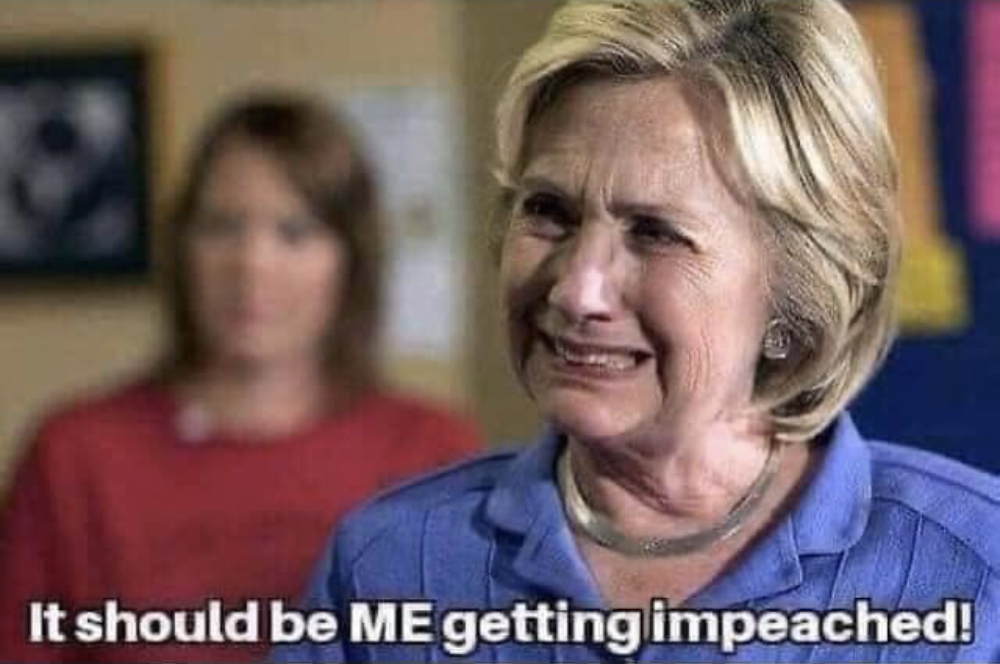 hillary impeached