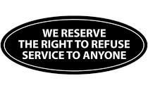 Right to Refuse Service