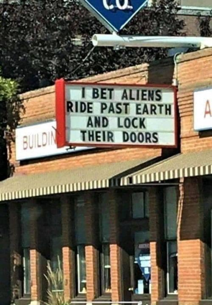Aliens and locked doors