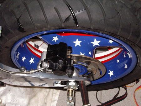 Frank's X1 - cool back wheel