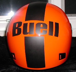 back side of helmet