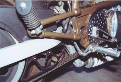 '97 S3 with home grown countershaft cover and belt guard