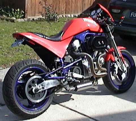 My S1 Soon to have X1 Showa forks to replace the leaky Wp's