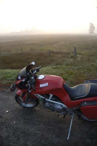 nice ride on a perfect fall morning