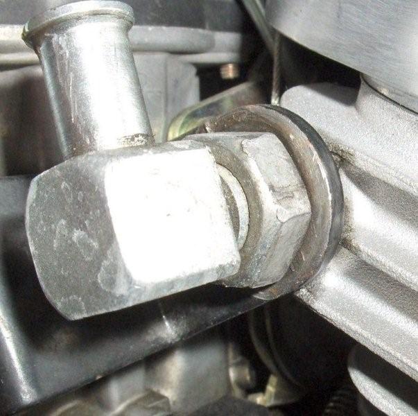 Front breather bolt.