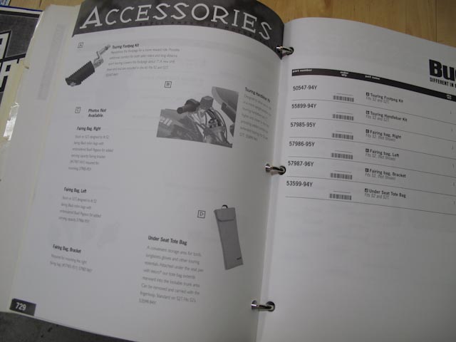  Buell Touring Accessories - 1995