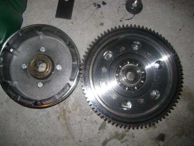 primary sprocket and clutch hub1