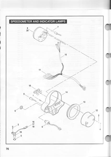 M2 dash parts diagram