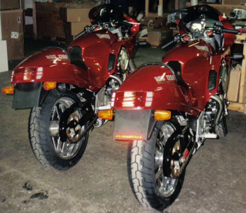 1992 RSS's rear comparo