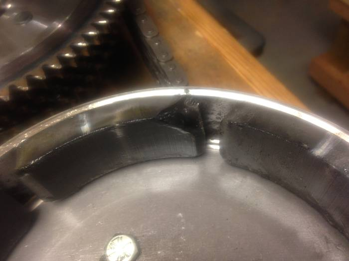 broken magent on rotor