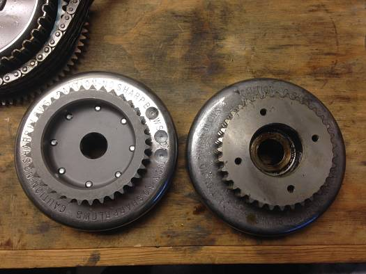 old vs new rotor