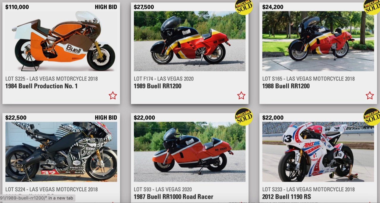 Buell sales