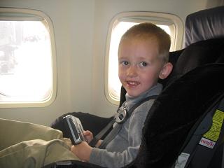 Joels First Airplane Ride