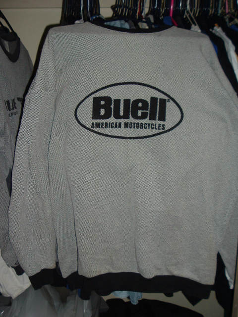 Buell oval sweatshirt