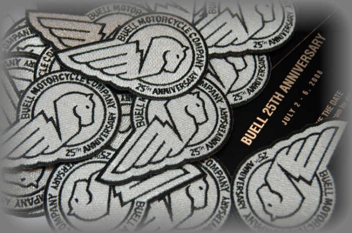 Buell 25th Patches