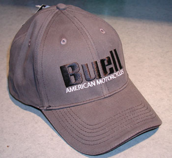 Charcoal Buell Cap with Flex Fit