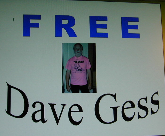  FREE DAVE GESS