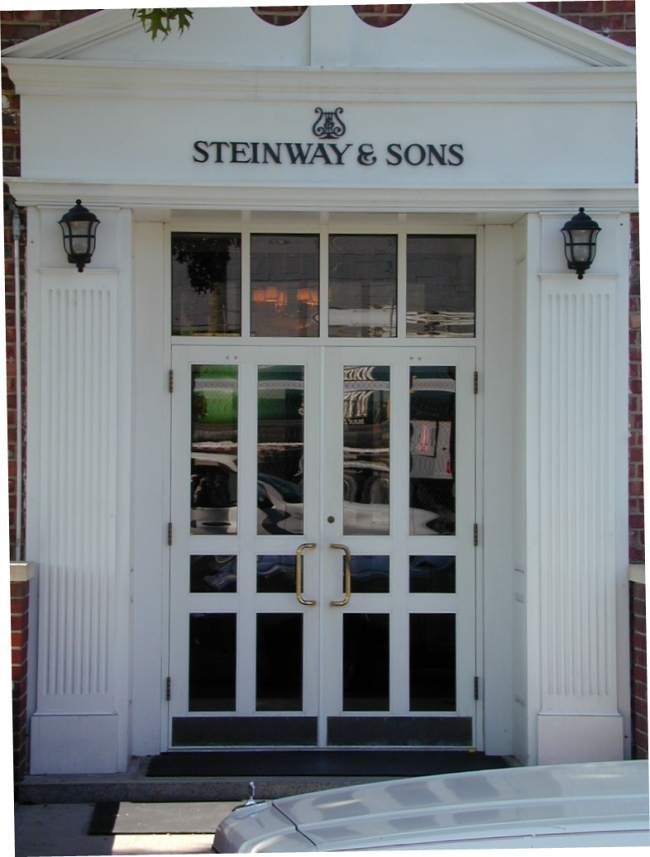 Front Door of Steinway