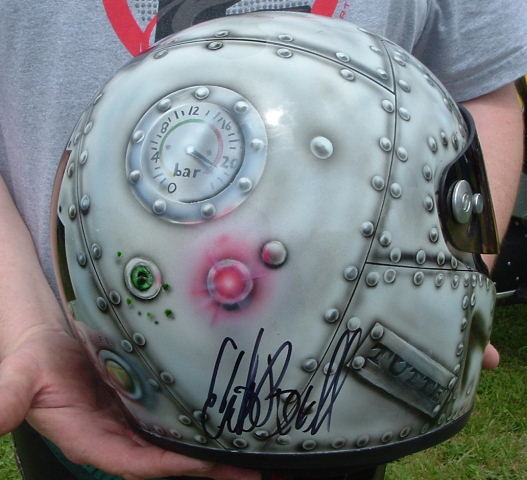 Frank's Helm signed