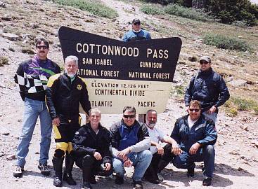 Cottonwood Pass,  Is that Don I see up there?