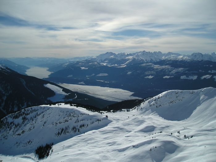 McRae Peak, looking south over the Columbia River
