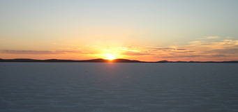 salt sunset