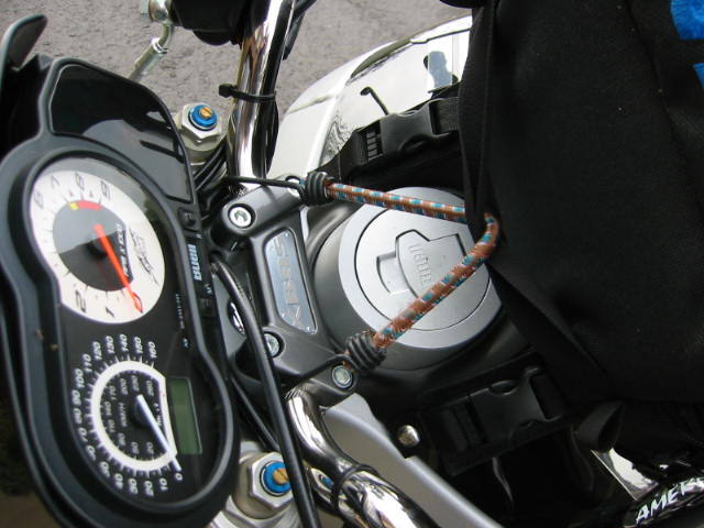 Buell XB Tank Bag With Tensioners