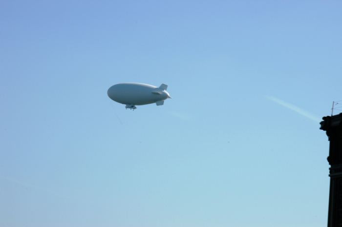 Unmarked Blimp
