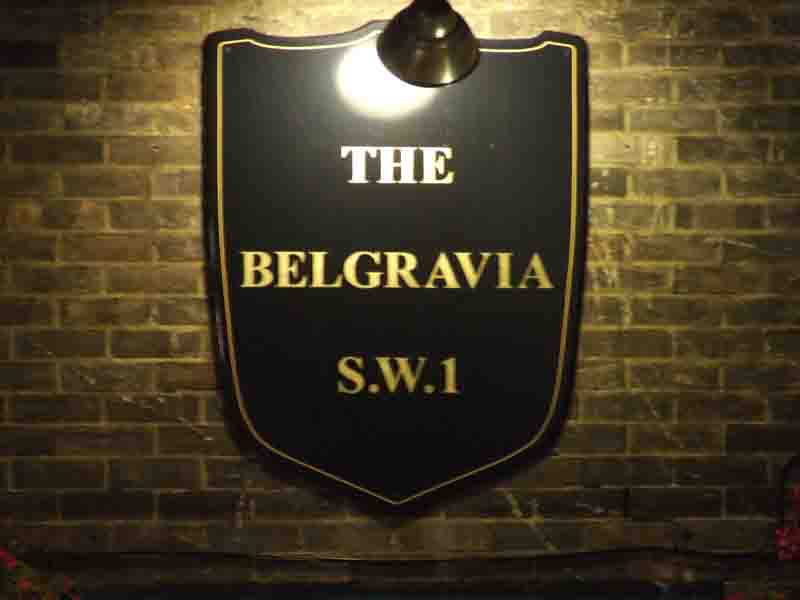 Belgravia sign
