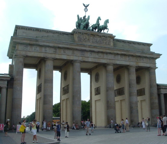 Brandenburg Gate front side
