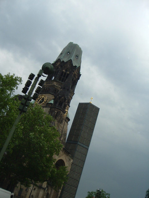 Bombed out church