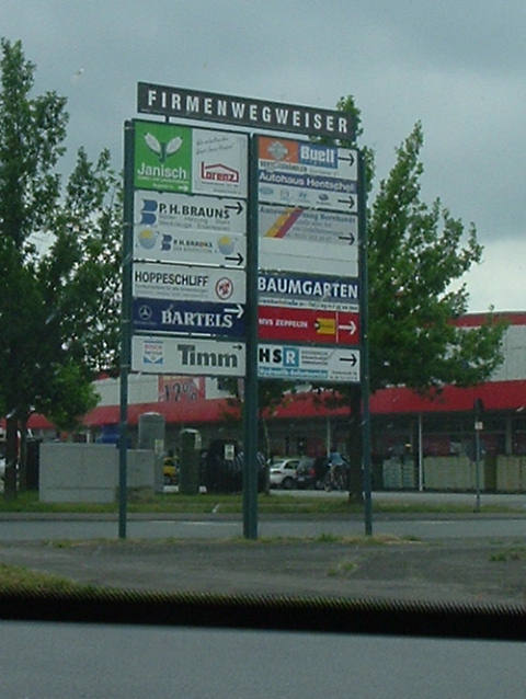 Buell Hannover sign