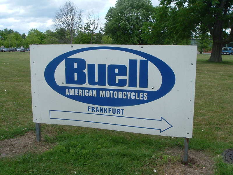 Buell Frankfurt sign