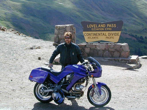 Aaron at the Continental Divide